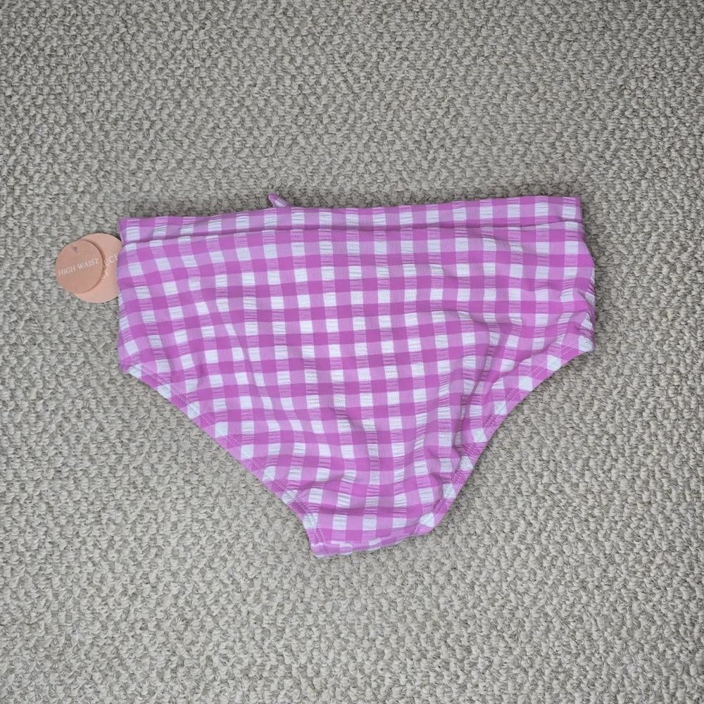 GB Girls Pink Gingham Bikini Bottom